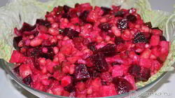 Рецепт Винегрета с фасолью