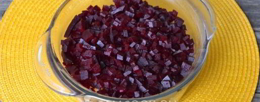 Шаг 15: винегрета с горошком и капустой