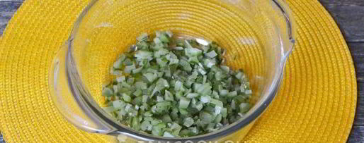 Шаг 7: винегрета с горошком и капустой