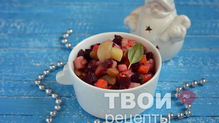 Рецепт Винегрета с грибами