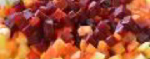 Шаг 2: винегрета с красной фасолью и сельдью