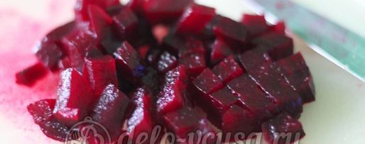 Шаг 2: винегрета с кукурузой