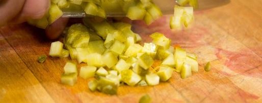 Шаг 4: винегрета с квашеной капустой и горошком