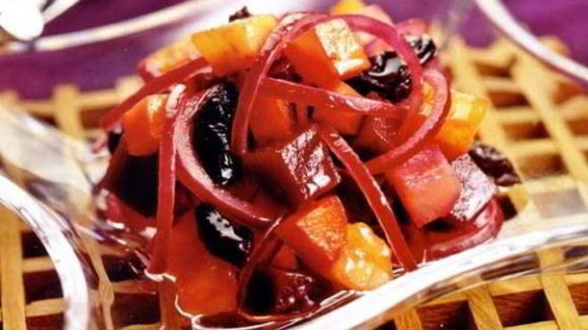 Рецепт Винегрета с манго