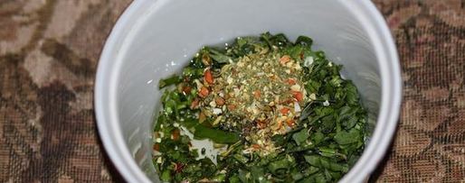 Шаг 9: винегрета с морепродуктами