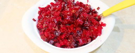 Шаг 4: винегрета с морковкой по-корейски