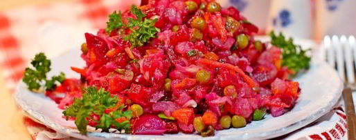 Шаг 5: винегрета с морковкой по-корейски