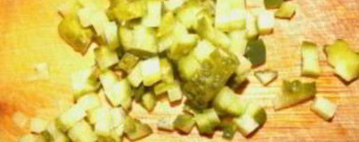 Шаг 1: винегрета с сельдью