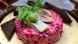 Рецепт Винегрета с селедкой