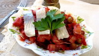 Рецепт Винегрета с соленой сельдью