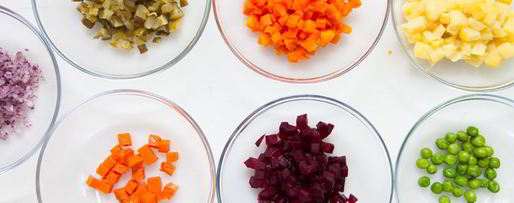 Шаг 3: винегрета с тыквой и килькой