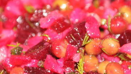 Рецепт Винегрета с зеленым горошком