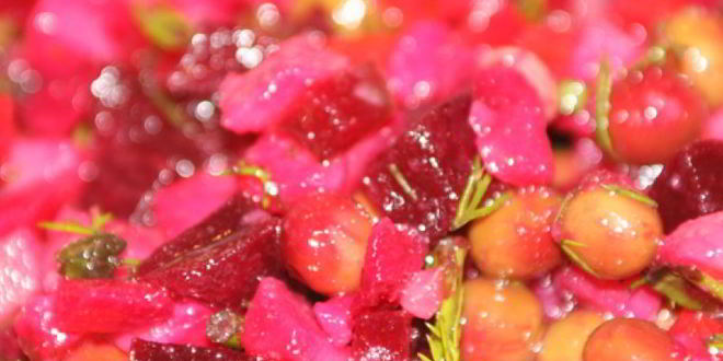 Рецепт винегрета с зеленым горошком