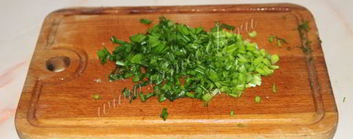 Шаг 7: винегрета с зеленым горошком