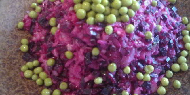 Рецепт винегрета со шпротами