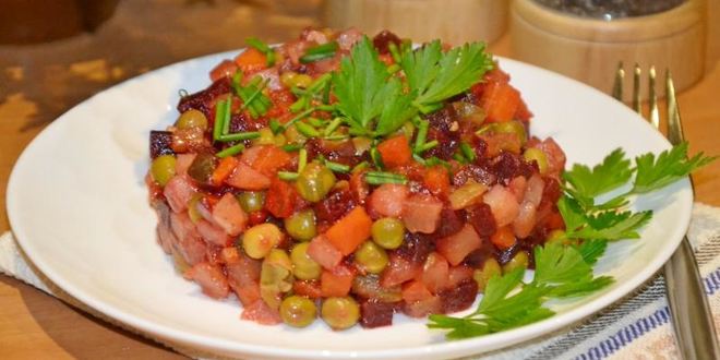 Рецепт винегрета в мультиварке