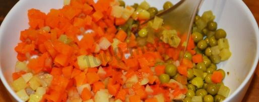 Шаг 9: винегрета в мультиварке