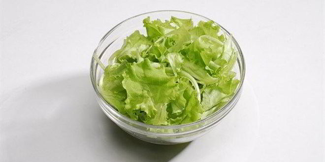 Рецепт зеленого салата с винегретом