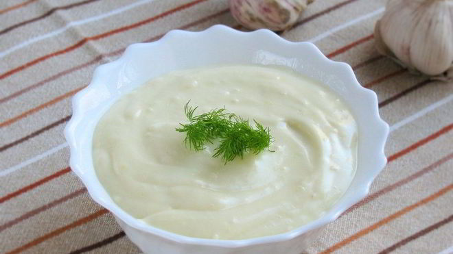 Рецепт Чесночного соуса с майонезом