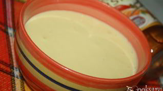 Рецепт Домашнего майонеза с добавлением рисового уксуса