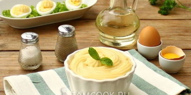 Рецепт домашнего майонеза с горчицей в блендере