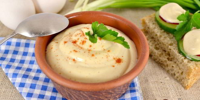 Рецепт домашнего острого майонеза