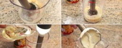 Шаг 1: майонеза диетического