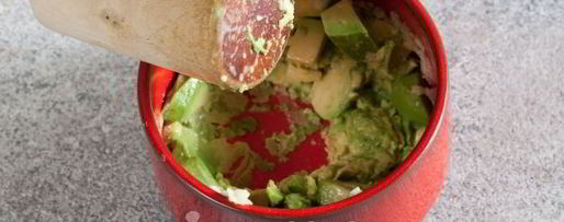 Шаг 2: майонеза из авокадо