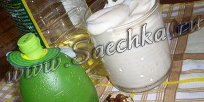 Рецепт майонеза из перепелиных яиц