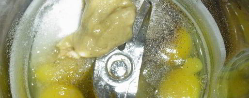 Шаг 1: майонеза на перепелиных яйцах с зеленью