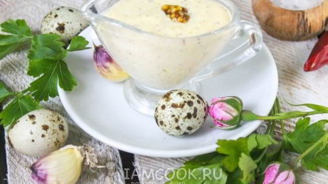 Рецепт Майонеза с французской горчицей