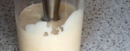 Шаг 1: майонеза за полминуты