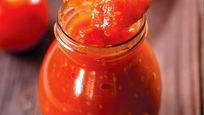 Рецепт Домашней томатной пасты с чесноком