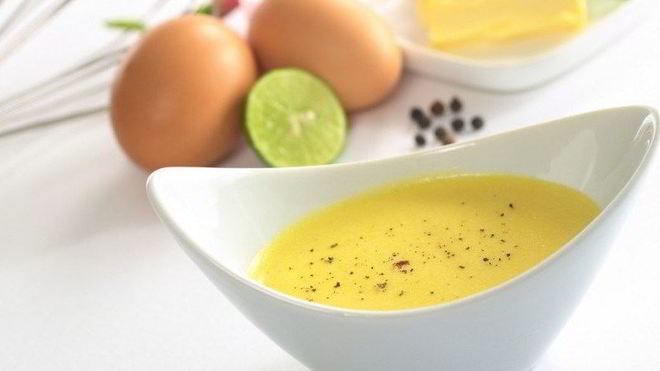 Рецепт Голландского соуса с соком грейпфрута