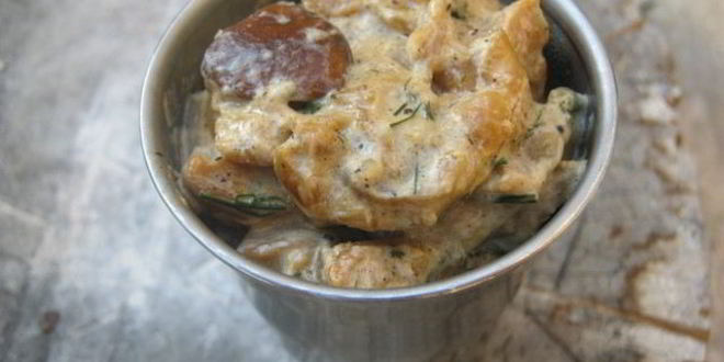 Рецепт грибного соуса из замороженных грибов