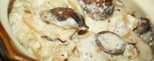 Шаг 5: грибного соуса к картошечке