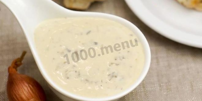 Рецепт грибного соуса с шампиньонами и сливками