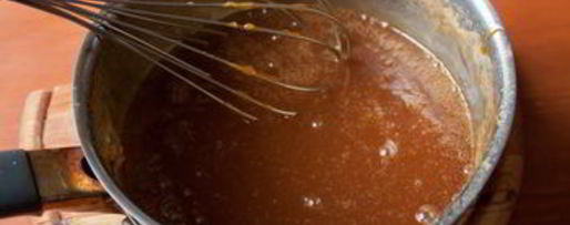 Шаг 3: карамельного соуса
