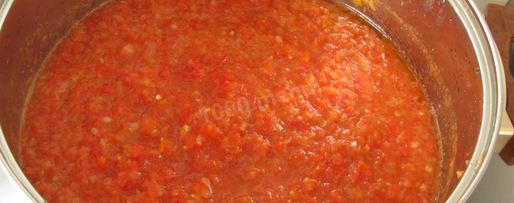 Шаг 3: кетчупа из болгарского перца на зиму