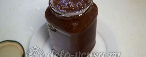 Шаг 7: кетчупа из помидоров и алычи на зиму