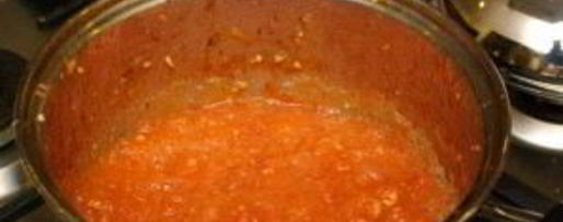 Шаг 6: кетчупа из помидоров