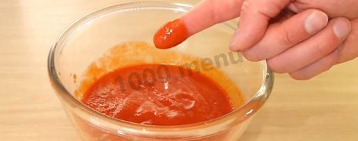 Шаг 6: кетчупа из томатной пасты домашний