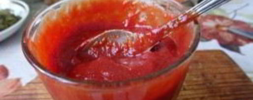 Шаг 3: кетчупа из томатной пасты