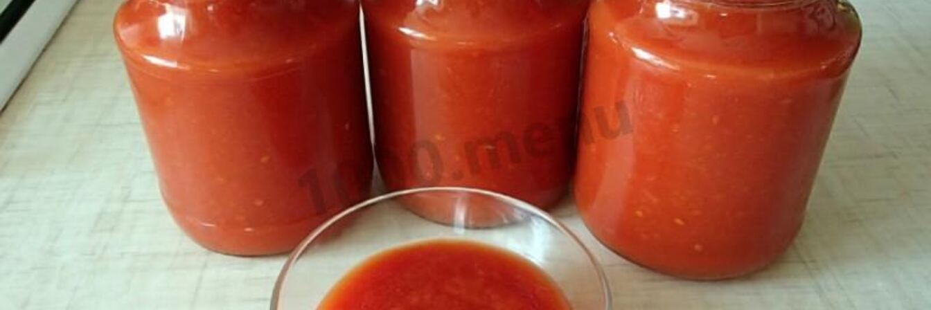 Рецепт Кетчупа на зиму без стерилизации