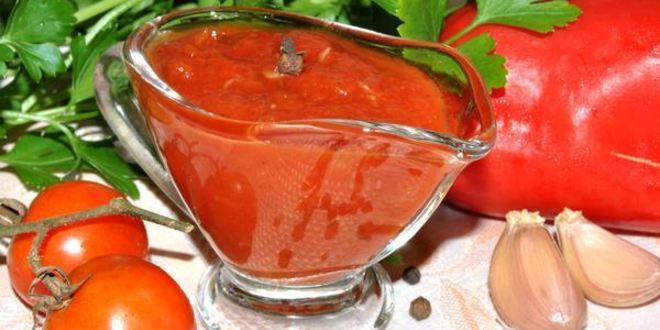 Рецепт кетчупа по-домашнему с дымком