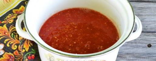 Шаг 4: кетчупа с болгарским перцем