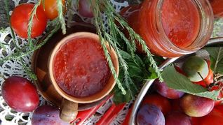 Рецепт Кетчупа со сливами на зиму