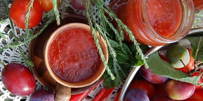 Рецепт кетчупа со сливами на зиму