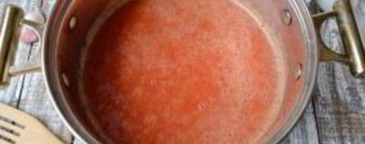 Шаг 1: кетчупа со сливами