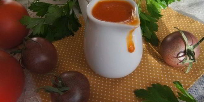 Рецепт острого кетчупа